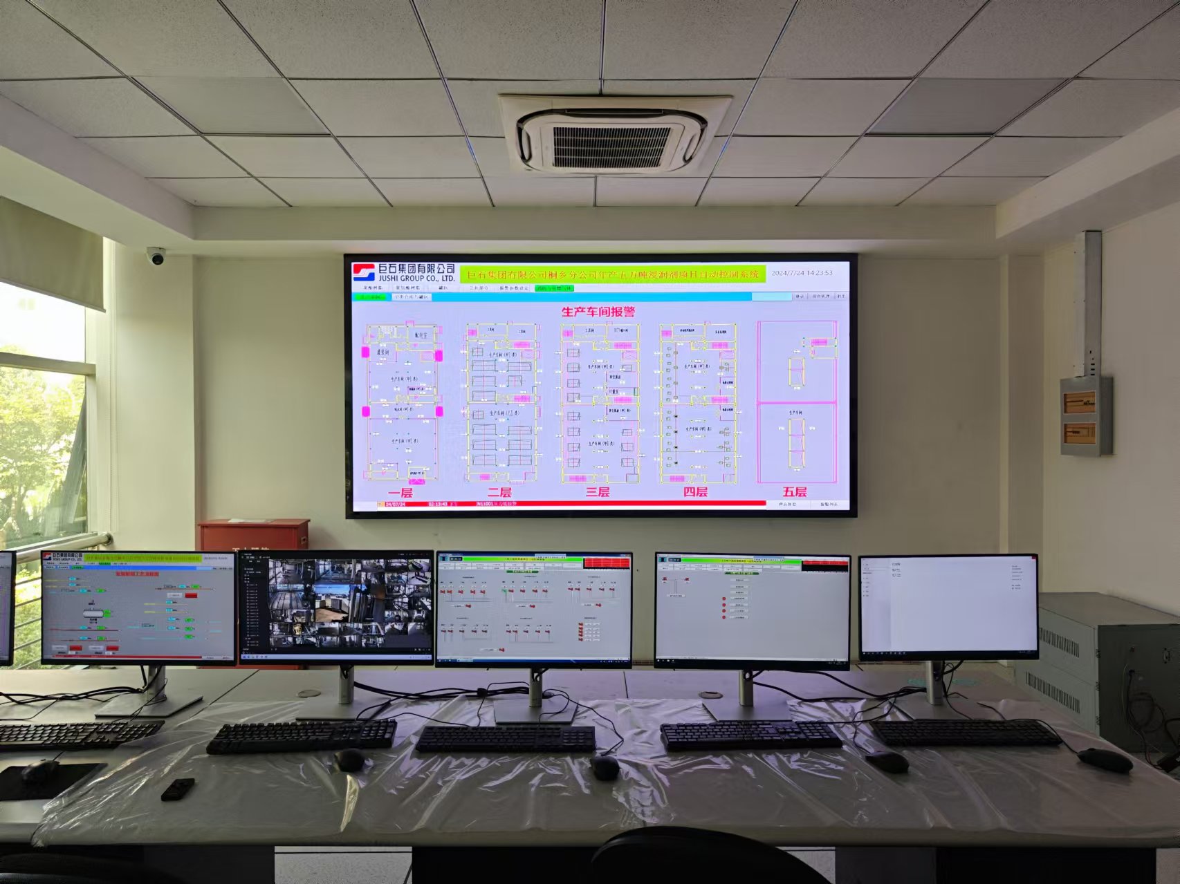 年产五万吨浸润剂项目的自动配制控制系统(图1)